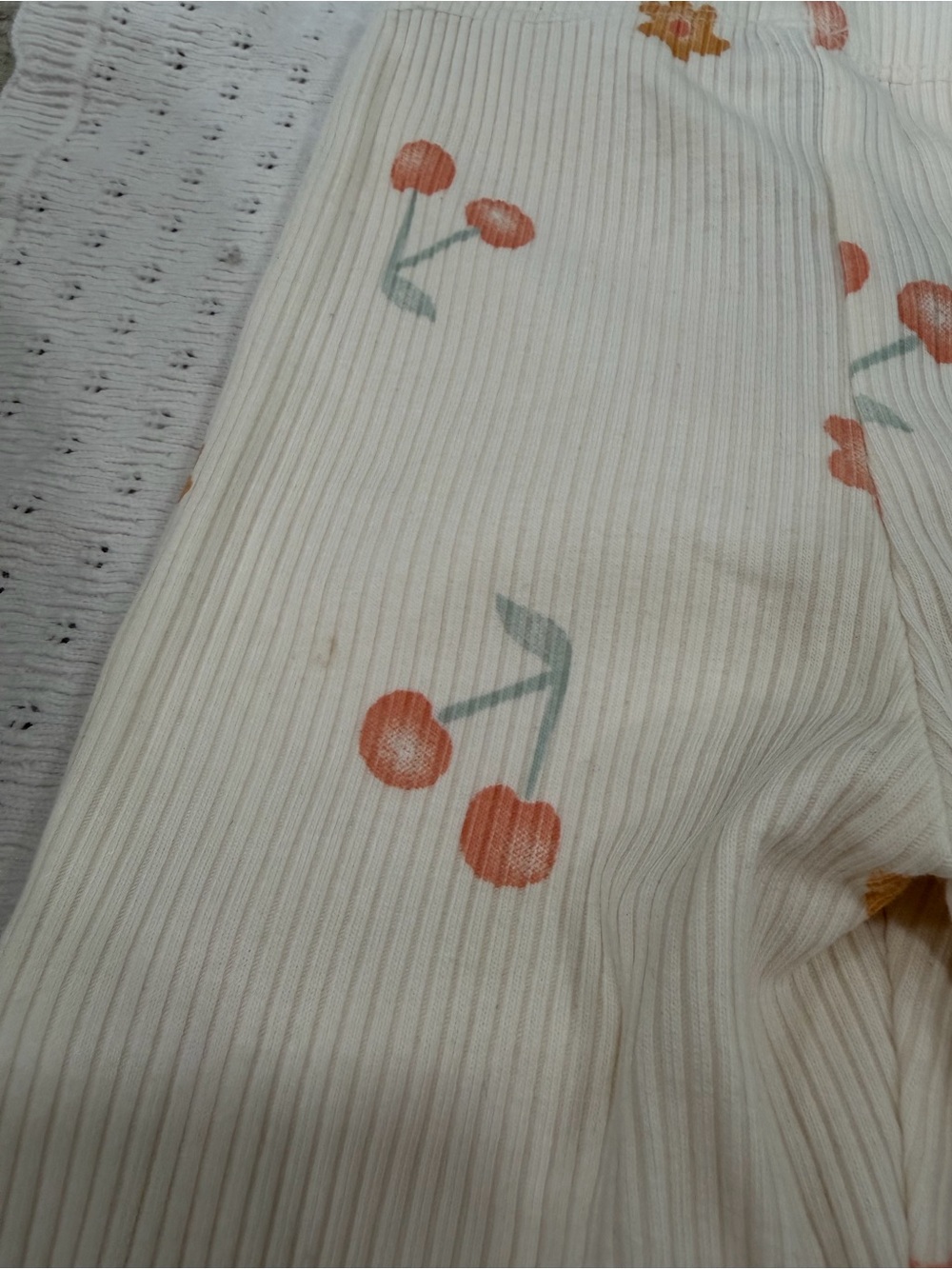 Floral & Fruit Ribbed Matching Set - Picture 4 of 4